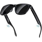 XO Simple is Beauty Smart Bluetooth Glasses,Built-in Mic & Speakers,Smart Wireless Headphone Sunglasses for Men and Women,Athletic/Outdoor UV Protection and Voice Control,Unisex(Black)