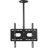 JDXQBLD Tv Mount,Sturdy Tv Mount Bracket, Adjustable Height Ceiling-Mount/Wall-Mount Tv Stand 360° Rotation Compatible Led, LCD, Flat Panel Tvs Between 37-60''