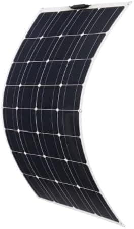 KZZAAO 18V 2000W High Efficiency Monocrystalline Solar Panel, Portable and Waterproof for Outdoor Emergency Charging