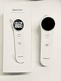 Boncare Thermometer for Adults, Kids, Accurate Digital Forehead Thermometer, Medical Grade FSA-HSA Eligible Touchless Infrared Ear Thermometer, Fever Alarm & Silent Mode, 1s Instant Results (Grey)