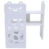HAPINARY Small White Desktop Bookcase with PVC Material for Home Decoration and Organizing Files, Compact Tabletop Book Shelf for Desktop Use in Bedroom or Office