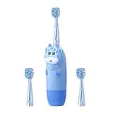 VICASKY S Electric Toothbrush Sonic Toothbrush for 4pcs Set with 2 Blue Brush Heads for Oral Care No Battery