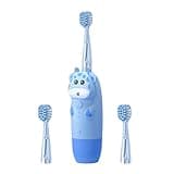 VICASKY S Electric Toothbrush Sonic Toothbrush for 4pcs Set with 2 Blue Brush Heads for Oral Care No Battery