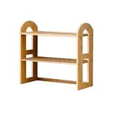WANGHAI2024M Bookcases Multipurpose Desk Storage Organizer, Bamboo Bookshelf Display Shelf Rack