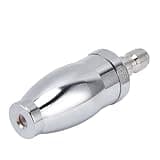 POENVFPO High Pressure Washer Turbo Nozzle 3600PSI Stainless Steel Durable Rotating Nozzle for Cleaning Garage Floors and Equipment