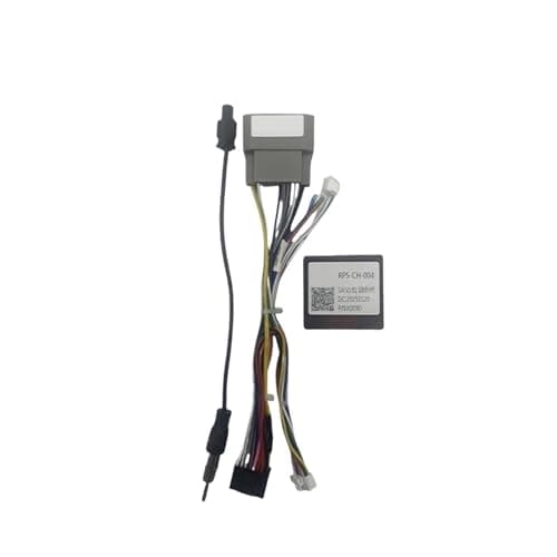 Car Wire Harness Adapter Box Compatible with Jeep Wrangler Cherokee Compass Grand Patriot Dodge Caliber Voyager RP5-CH-004(Cable Canbus)