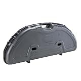 Plano Protector Compact Bow Case, Black, Hard Bow Case, Holds up to Five Arrows, Anti-Crush Archery Storage and Protection
