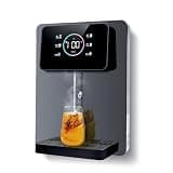 Wall-Mounted Water Dispenser With Safety Lock, 5 Temperature Control, 3rd Water Volume Control, 2200W, Hot Water 20L/h (Grey)