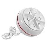 DIYEAH Portable Mini Washer for Underwear with Quiet Operation and Simple Start, Lightweight Plastic Cordless Washing Machine for Dorms and Home Use