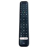 OEM Replacement Google Remote Control fits for All TCL Google TV LED QLED 4K UHD Smart TV with 2 Shortcut Buttons Netflix and Prime Video Buttons - RC716 (No Voice Command Control Function)