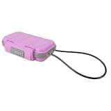 Omquot Portable Safe Box Waterproof Lightweight Security Case for Travel Beach Hotel 8.07x4.13x1.57 Inch (Purple)