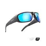 OhO sunshine Bluetooth Audio Sunglasses, Lightweight Open Ear Sport Glasses, 10H Playtime, UV400 ANSI Z87.1, Water Resistant with Voice Control