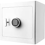 Secure Safe Box with Key for Home, Money Safes with Code, Lockbox, Fireproof Safe, Small Safe for Documents, Cash, Jewelry, Gun Safe for Handgun,A-1