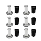 AIHDBCL Filter Replacement Element Screen Cover Cotton Vacuum Cleaner Parts ,Compatible for Deerma,DX700 DX700S DX810 Accessories(6pcs)