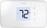 Sensi Lite Smart Thermostat, Programmable, WiFi, Easy DIY, Works With Alexa, ENERGY STAR Certified, ST25W, Most Systems C-Wire Not Required, C-Wire needed with Heat/Cool Only & Heat Pump System -White