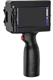 HUALUCK 25.4mm Bar Batch Code Variable Number Variable Date Expiry Date Lable Portable Hand Jet Handheld Thermal Inkjet Printer(1black Ink)