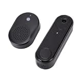 GOWENIC Smart Video Doorbell with Two Way Audio, HD Doorbell Camera Night Vision WiFi Mobile APP Control, Wide Angle Lens Motion Detection PIR Human Detection, for Home Security