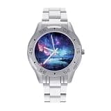 FekiLoot Watch for Men Big Face Stainless Steel Wrist Watch Personality
