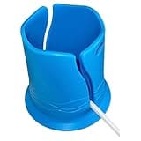 Floatsup Paddle Board Cup Holder, SUP & Kayak Drink Holder, Fits Cans & Water Bottles Up to 3 in, Secures Under Bungee Straps No Suction Cup, Boat, Raft & Canoe Accessory, Blue