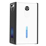 Dehumidifier, 72 OZ Water Tank Dehumidifiers for Home, 1076 sq. ft. Dehumidifier for Basement Bathroom Bedroom with Auto Shut Off, 7 Colors LED Light, Quiet Dehumidifiers with Sleep Mode