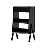 WANGHAI2024M Bookcases Freestanding Minimalist Wooden Bookshelf Living Room Storage Cabinet with Drawers