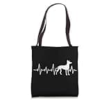 Cirneco dell’Etna Heartbeat Dog Cirneco dell’Etna Dog Tote Bag