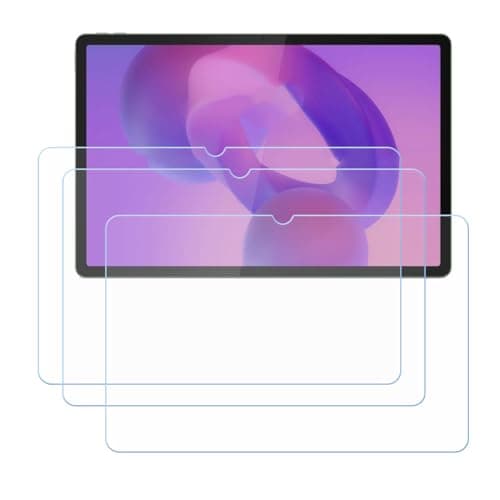 BMPNLSZ [3-Pack for Lenovo Idea Tab Pro (12,7") Tempered Glass Screen Protector, 9H Hardness Anti-Scratch Anti-Fingerprint Anti-Bubble Compatible Full Coverage Clear Film.
