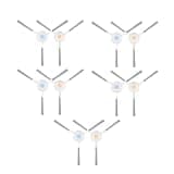 KUYJHNVD Side Brush, Compatible with Narwal, for T10 J1 J2 Robot Vacuum Cleaning Parts Replacement(10pcs)