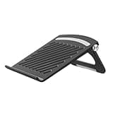 VURUPZAKS Laptop Stand Adjustable Foldable Portable Desktop Cooling Bracket Support Base Compatible(Black)