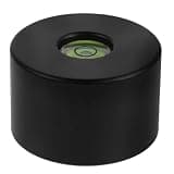 CONGARTENO Vinyl Record Weight Stabilizer Metal and Plastic Construction 200g with Bubble Level Consistent Downward Pressure and Vibration Control for Turntable for Music Parties