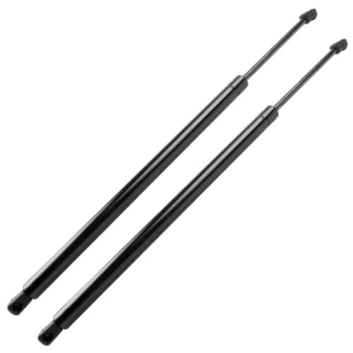 MNMSYH Liftgate Lift Support 2pcs Struts Gas Charged Shocks Smooth Black Steel for Chevy for Equinox 2010-2012 17.51 inch-Actual Compressed Length Kit PM3149