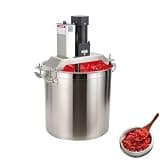 UHRLGHS Electric Mixer Machine,Electric Stand Mixer,Automatic Pot Stirrer with Adjustable Speed and 4-Blade Scraper,Commercial Food Mixer 90L Capacity,50L