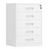 ntumLeap Lockable Vertical File Cabinet with Printer Stand,65Cm/85Cm Height,Ideal for Home & Office,Document Storage & Supply Management,Stylish Design for Nization,