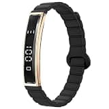 Smart Bracelet for Women, Rose Gold Fitness Tracker, Heart Rate Monitor, Sleep & Blood Oxygen Tracking, All-Day Activity Monitoring, Silicone Band with Strong Attachment Force, Call Alerts