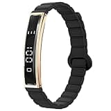 Smart Bracelet for Women, Rose Gold Fitness Tracker, Heart Rate Monitor, Blood Oxygen & Sleep Tracking, All-Day Activity, Strong Attachment Silicone Band, Call Alerts