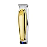 KNPSJJRHF Barber Carving LED Display Electric Push Scissors Oil Hair Clipper