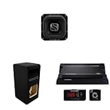 KICKER SOLOXS 52L7XS121 12" Subwoofer & Enclosure with WXA3600.1 Warhorse Mono Amplifier