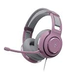 Turtle Beach Atlas 200 Wired Multiplatform Gaming Headset for Xbox, PlayStation, PC w/ 3.5mm Connection - 50mm Nanoclear Drivers, Flip-to-Mute Mic, Memory Foam Cushions - Lilac Mist