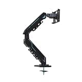 Monitor Stand Robotic arm Rotating Table clamp(Armorblack-Perforated)
