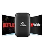 AutoSky AI Box Lite – Wireless CarPlay & Android Auto Adapter, Plug-and-Play, Fast Connection, Stable Performance, Stream Netflix & YouTube via Hotspot, Works with OEM Touchscreen