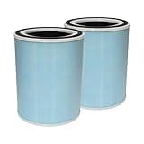 PUREBURG Replacement Filter Compatible with Pure enrichment PureZone Turbo Smart Air Purifier Model PEAIRCYL, H13 True HEPA and Activated Carbon Multi-Layer Filtration, Pack of 2
