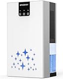 Dehumidifier, 95 OZ Water Tank Dehumidifiers for Home with Auto Shut Off, 1000 sq. ft. Dehumidifier for Bedroom Bathroom Basement Rv with 7 Color Light, Quiet Dehumidifiers with Sleep Mode