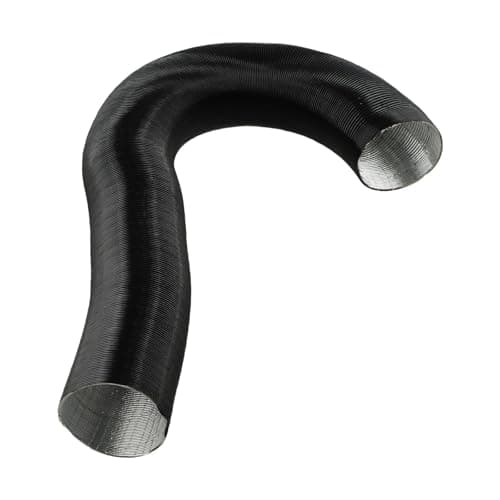 dDanke 90mm Heater Duct Hose 200cm Black Aluminum Foil Air Outlet Pipe Flexible Tube for Webasto for Eberspacher for Planar Diesel Heaters