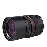 DSLR Camera Lens, 135mm F2.8 Full-Frame Telephoto Lens,Compatible for Nikon Canon EOS 760D 800D 60D 70D 80D 5DIV 77D 6D 6DII 7DII DSLR