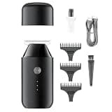 DAXXIN Hair Cutting Tool, Mini Hair Clipper Professional 0 Cutting Machine Electric Cordless Beard Trimmer Rechargeable Hair Trimmer for Men