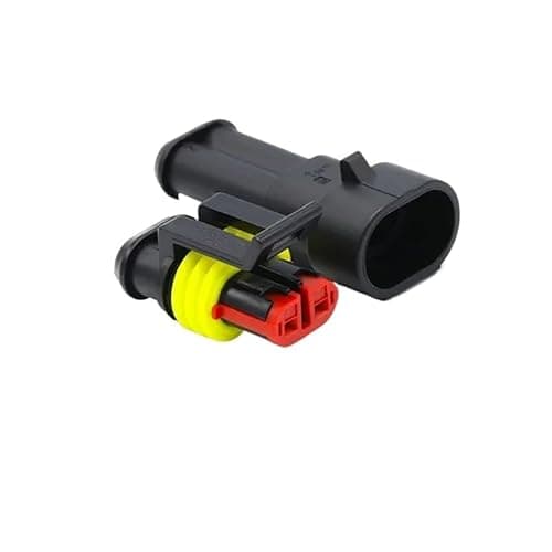 FTOMIKA Cars Connectors 1.5 Series 1P 2P 3P 4P 5P 6P Car Connector DJ7021-1.5-11/21 Male Female Quick Connection Plug Compatible with The Motorcycle(2P Whole Set,100Sets)