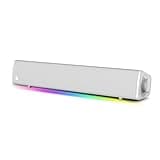 Creative Labs Sound Blaster GS3 Compact RGB Gaming SOUNDBAR - White