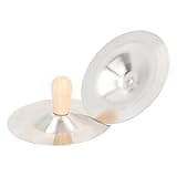 Omquot Finger Cymbals, Exquisite Craftsmanship, Hand Percussion Musical Instrument for Home, Copper Cymbals Kindergarten