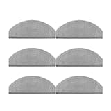 6 Pack Reusable Washable Mop Pads Compatible with Roborock Saros 20 Sonic, Replacement Accessories for Robot Vacuum Cleaner