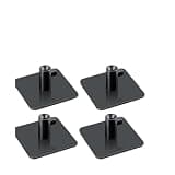 1/2/4 Pcs Universal Stand Mixer Attachment Holder - Kitchen Storage Organizer ,Compatible For Paddle & Hooks Accessories(4pcs)